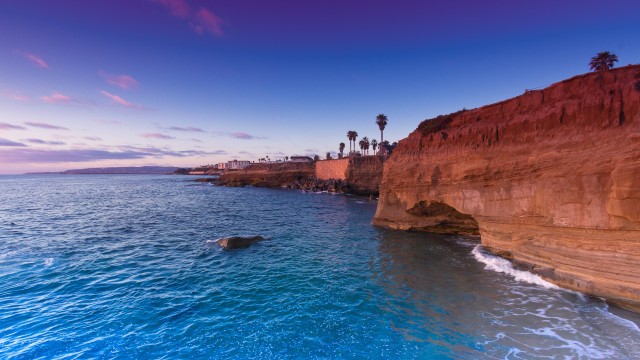 Sunset Cliffs Seascape