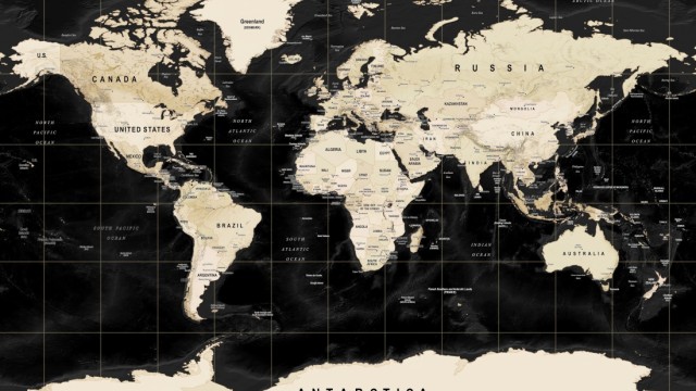 World map Poster