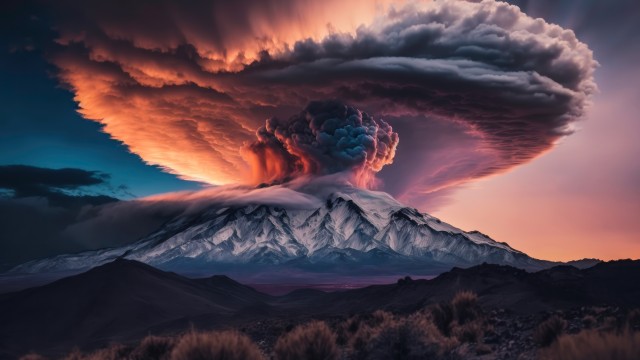 Volcano Eruption