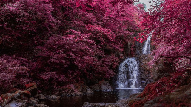 Waterfall Pink aesthetic