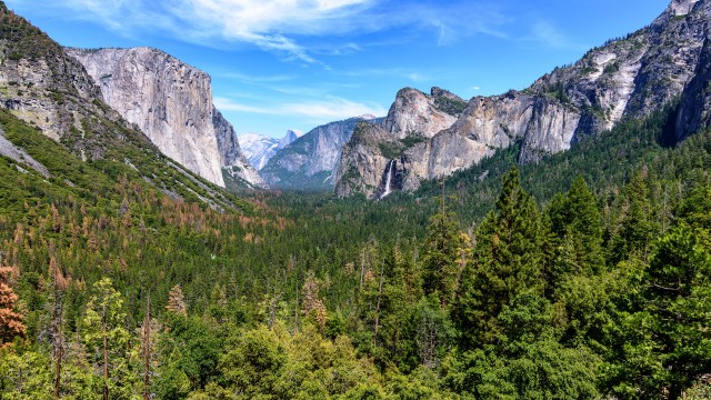 Yosemite National Park Mountains