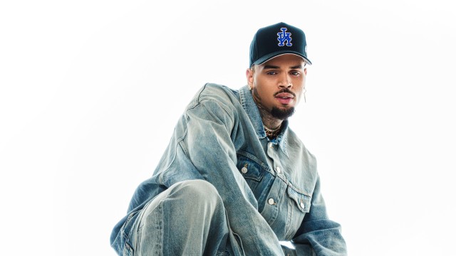 Chris Brown White background