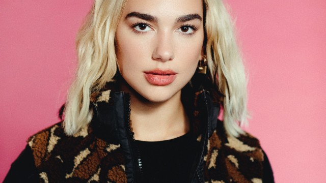 Dua Lipa Pastel pink