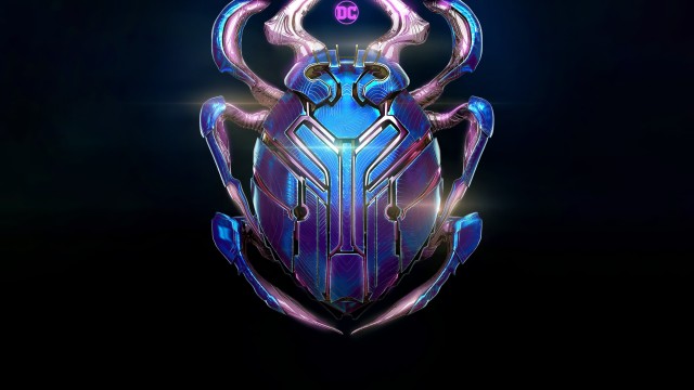Blue Beetle Scarab