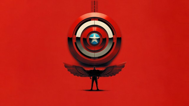 Captain America Brave New World Red aesthetic