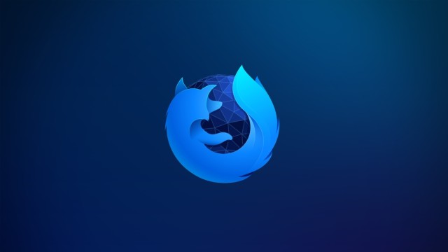 Firefox Blue background