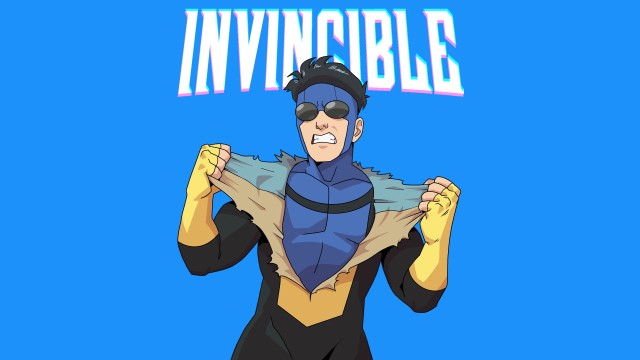 Invincible Blue background