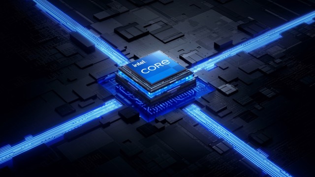 Intel processor Futuristic