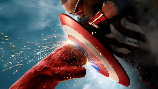 Red Hulk vs Captain America