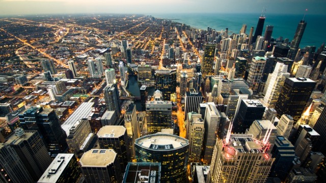 Chicago Aerial view