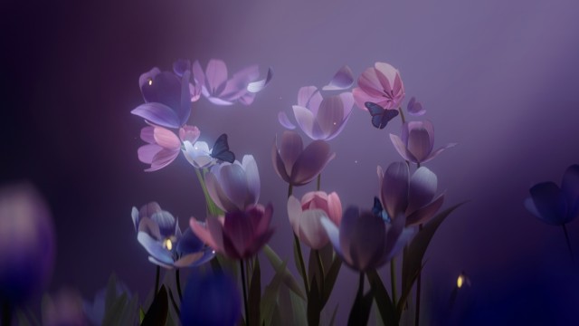 Microsoft 50th Anniversary Tulips