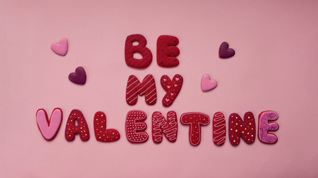 Be My Valentine Pastel pink