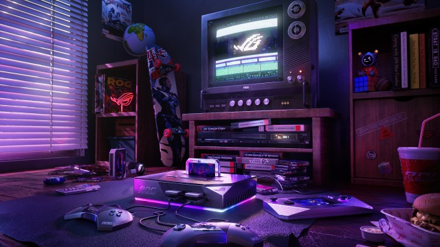 Retro Gaming room