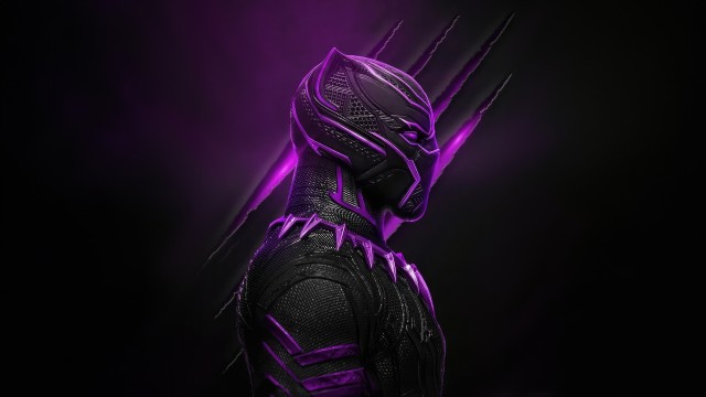 Black Panther Purple aesthetic