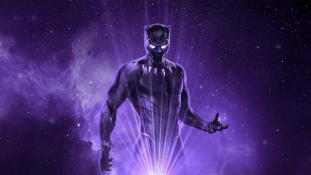 Black Panther Purple Fan Art