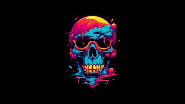 Colorful Skull