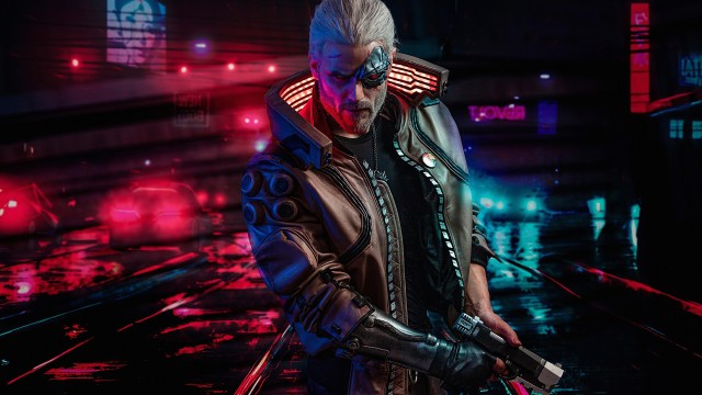 Cyberpunk 2077 Geralt of Rivia