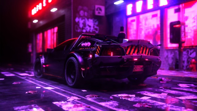 DMC DeLorean Synthwave