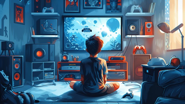 Gamer Gaming room