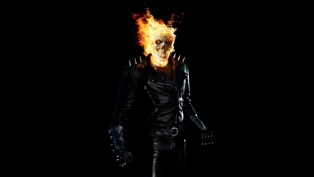 Ghost Rider Black background