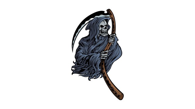 Grim Reaper Illustration