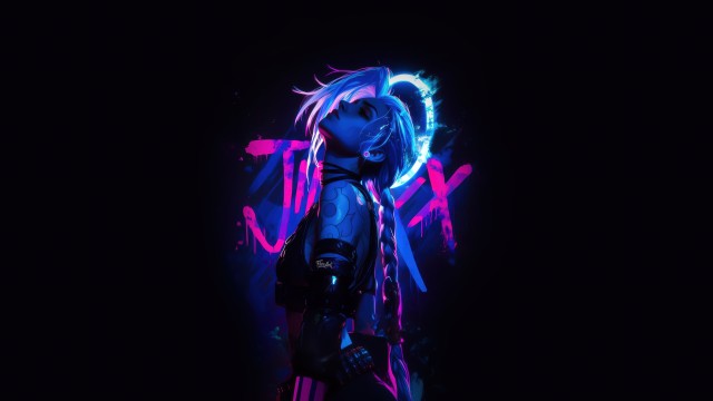 Jinx Neon art