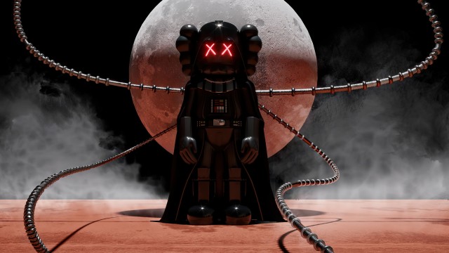 Kaws Darth Vader