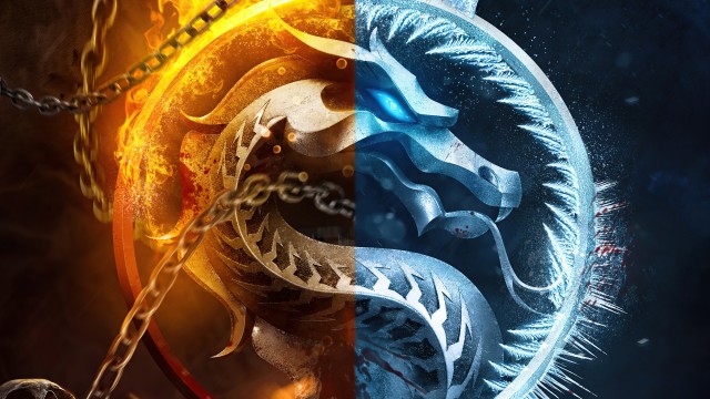Mortal Kombat Fire and Ice Dragon