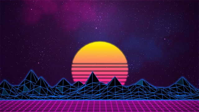 Retrowave Sunset