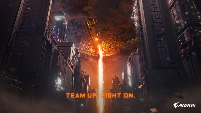 Team up Fight on Gigabyte AORUS Gaming