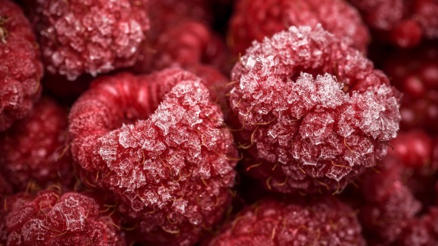 Frozen Raspberries Red fruits