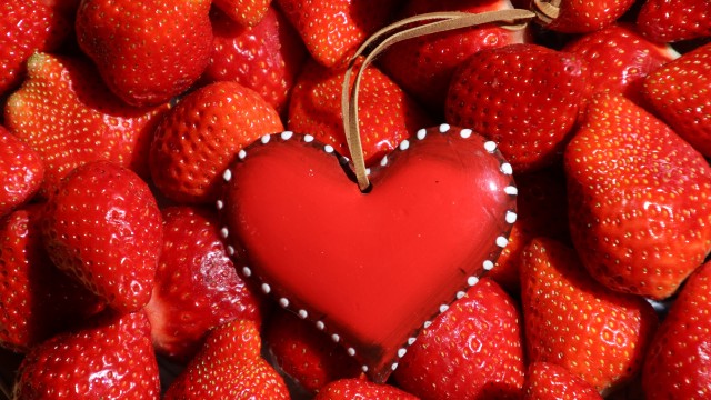Red heart Strawberries