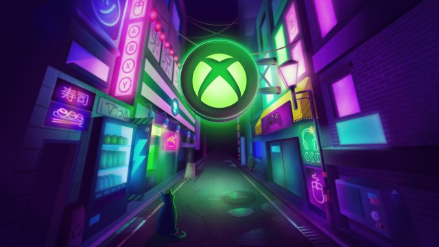Xbox Tokyo Game Show 2025 Neon