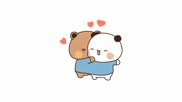 Milk and Mocha Bears Kawaii couple