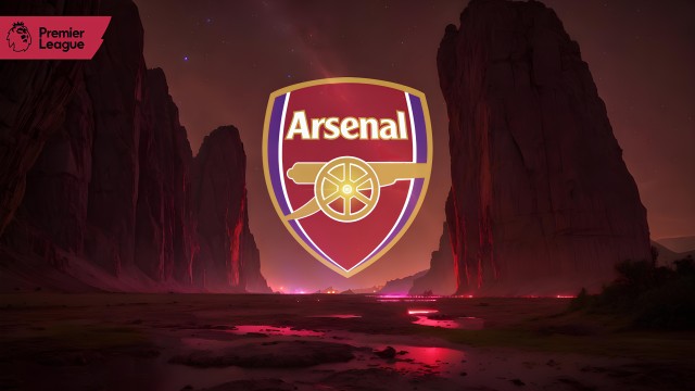 Arsenal FC Neon logo