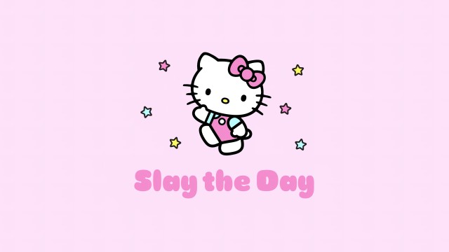 Slay the day Hello Kitty