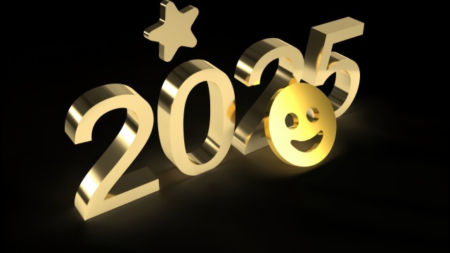 2025 New Year Smiley