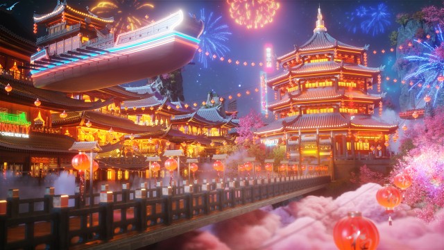 Chinese New Year Fireworks