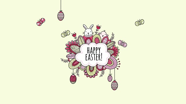 Happy Easter Illustration