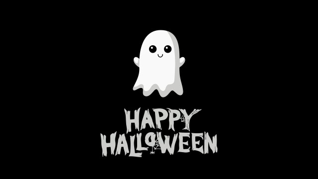 Happy Halloween Cute ghost