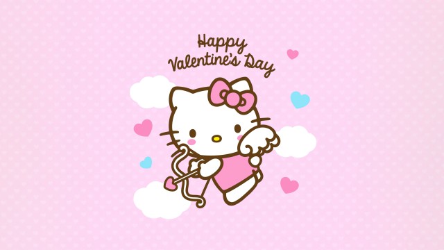 Happy Valentine's Day Hello Kitty