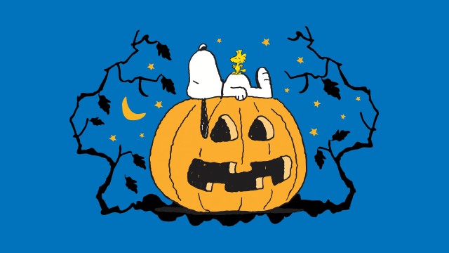 Snoopy Halloween Pumpkin