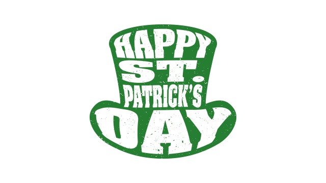 St. Patrick's Day White background